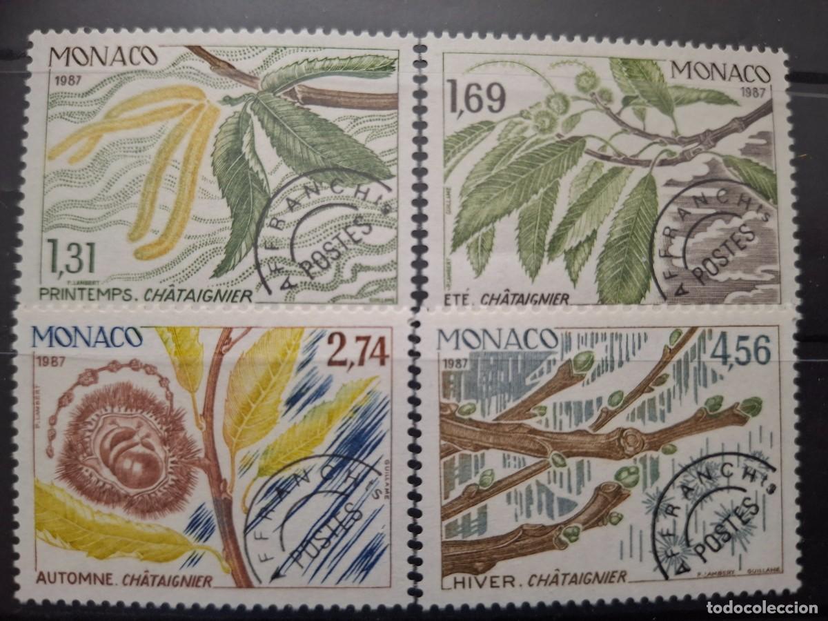 Stamps: HB1576 Sellos MONACO PREOBLITERADOS a&ntilde;o 1987 YVERT 94/97** SERIE COMPLETA v.c. 7 &euro;