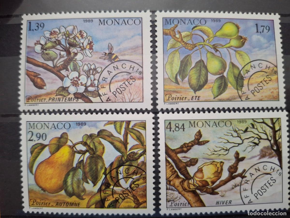 Selos: HB1577 Sellos MONACO PREOBLITERADOS a&ntilde;o 1989 YVERT 102/105** SERIE COMPLETA v.c. 7 &euro;