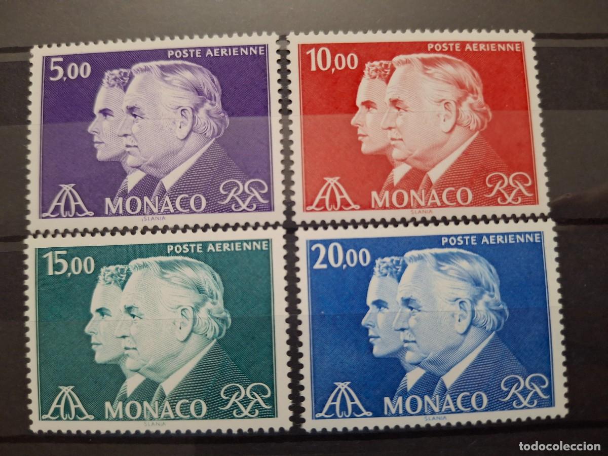 Selos: HB1597 Sellos MONACO CORREO AEREO a&ntilde;o 1982 YVERT 100/103** SERIE COMPLETA v.c. 28 &euro;