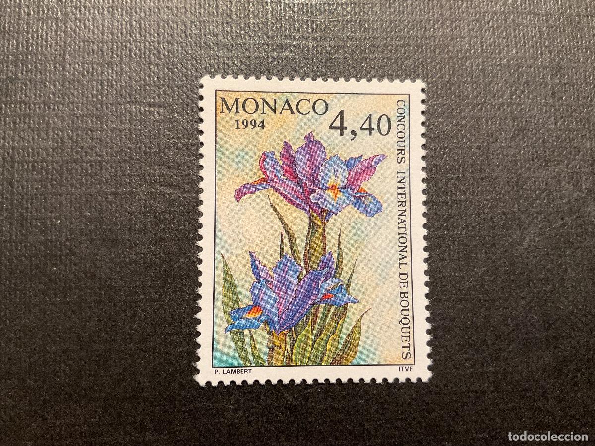 Sellos: MONACO N&ordm; YVERT 1932*** A&Ntilde;O 1994. XXVII CONCURSO INTERNACIONAL DE BOUQUETS