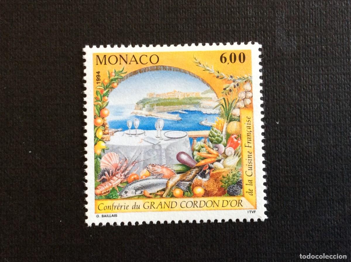 Sellos: MONACO N&ordm; YVERT 1934*** A&Ntilde;O 1994. XXV ANIVERSARIO COFRADIA CULINARIA GRAN CORDON DE ORO