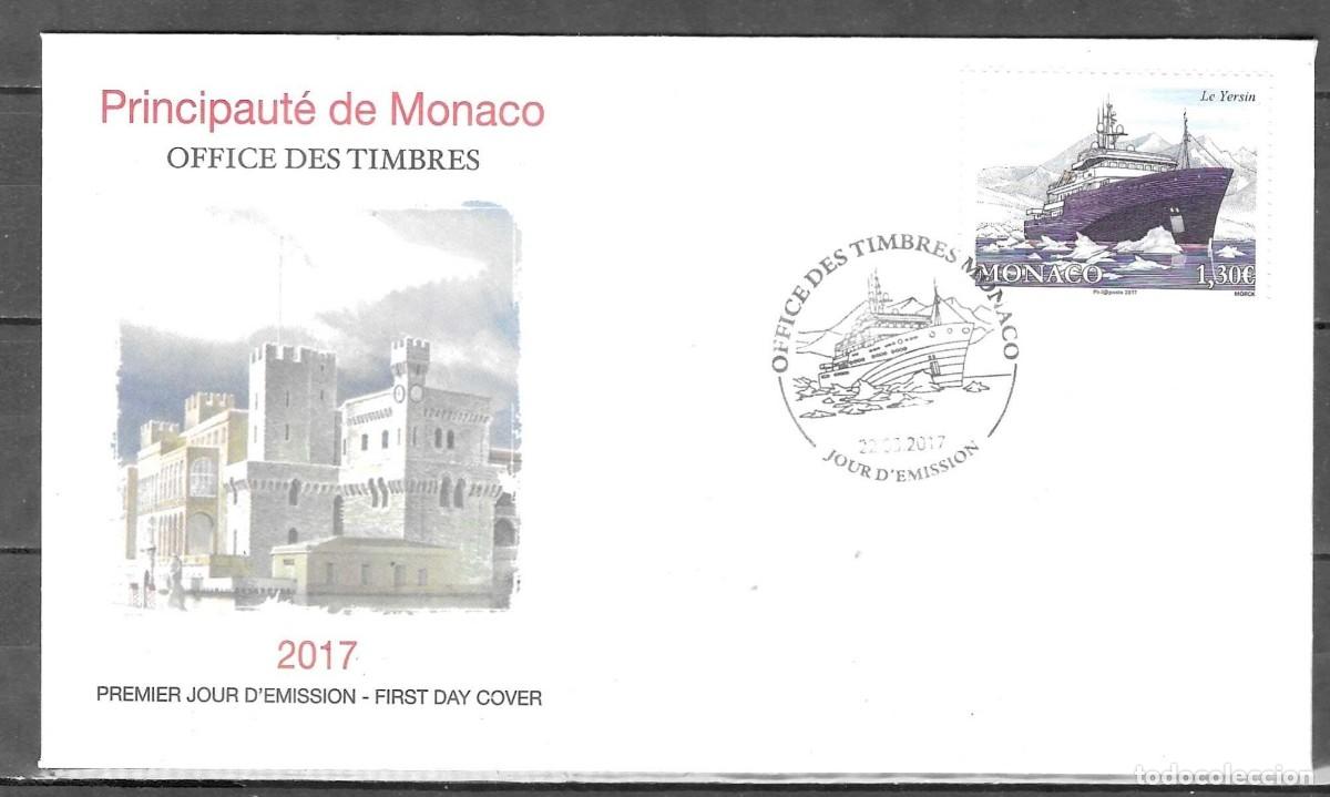 Sellos: FDC DE MONACO 2017, YT 3076 - Foto 1