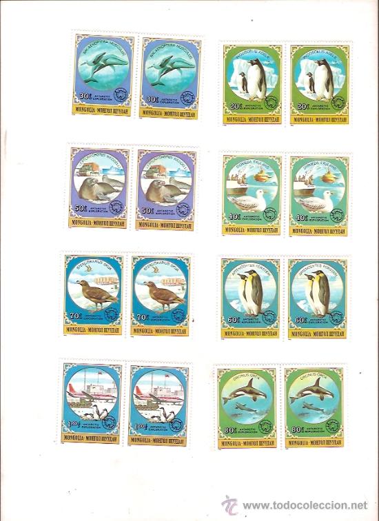 Sellos: SELLOS MONGOLIA A&Ntilde;O 1980 ANTARCTIC EXPLORATION - Foto 1