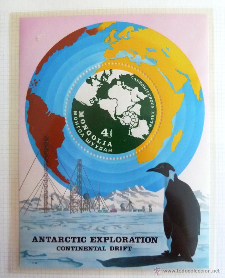Sellos: HB MONGOLIA 1980. EXPLORACION ANTARTICA. NUEVA. - Foto 1