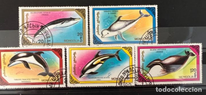 Sellos: Mongolia sellos 1990 Yvert 1738/41/42/43/44 - Foto 1