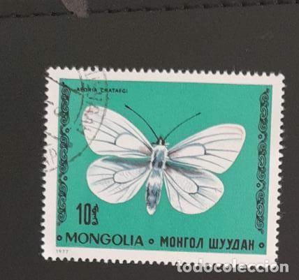 Sellos: SL) MONGOLIAN BUTTERFLY USED - Foto 1