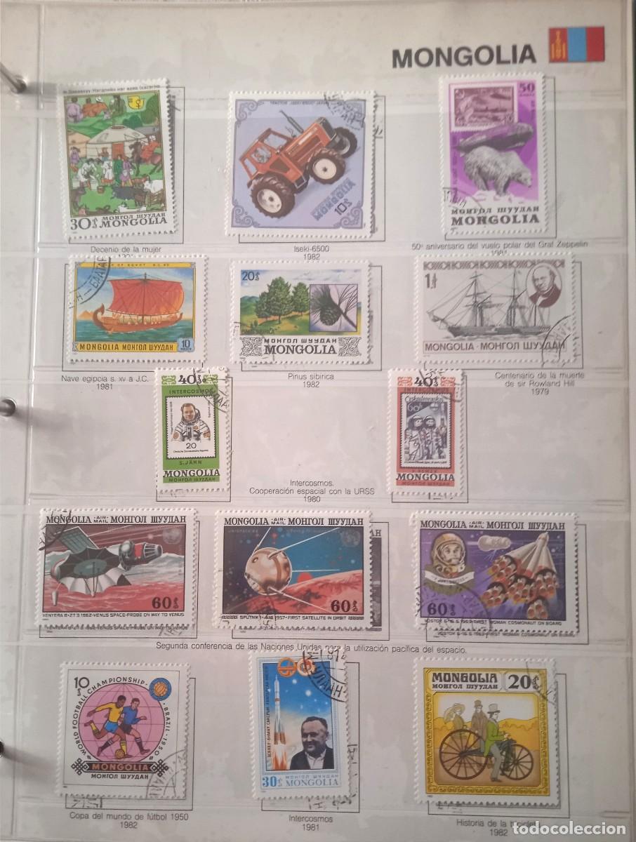 Sellos: Hoja 14 SELLOS MONGOLIA A&Ntilde;O 1960/80.. - Foto 1
