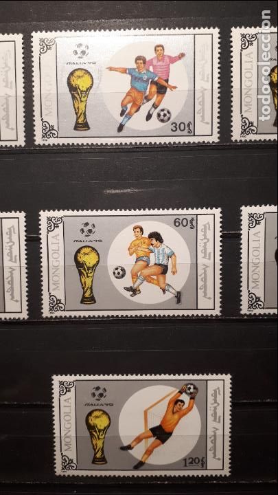 Sellos: MONGOLIA.**. 1990. YVERT 1731/37 - Foto 3