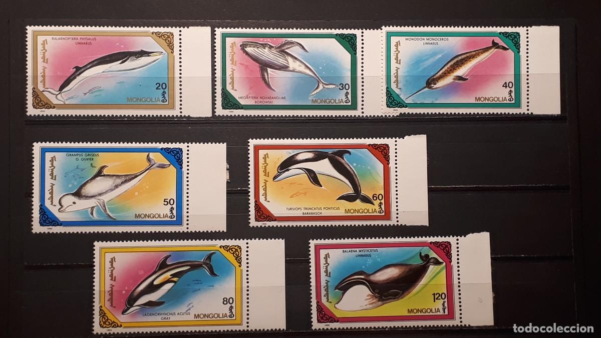 Sellos: MONGOLIA.**. 1990. YVERT 1738/44 - Foto 1