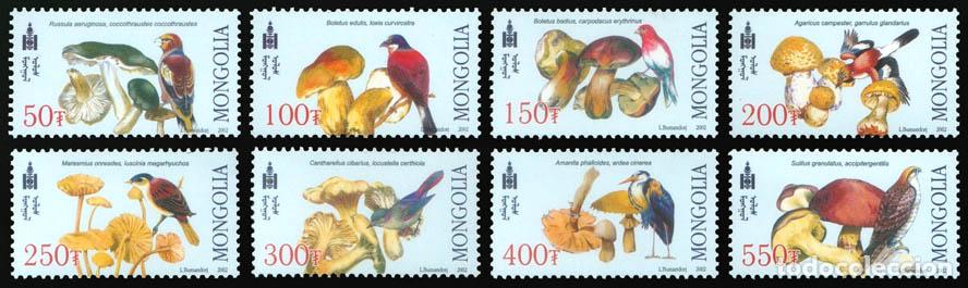 Sellos: Mongolia 2003 Aves MNH - Foto 1