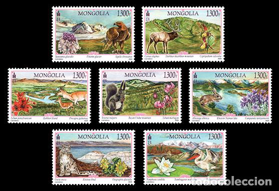 Sellos: Mongolia 2020 Flora MNH - Foto 1