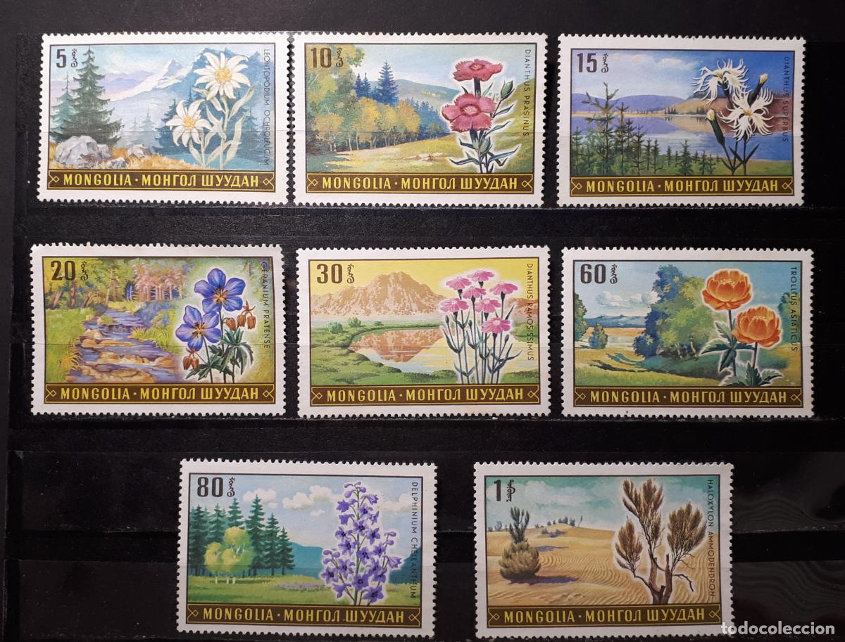 Sellos: MONGOLIA (*). A&Ntilde;O 1969. YVERT 487/94 - Foto 1