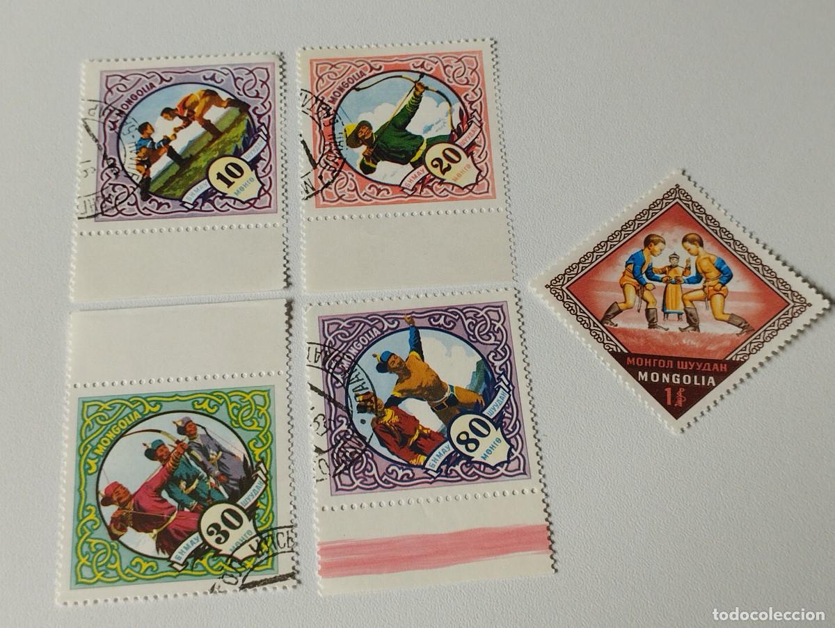 Sellos: SELLOS MONGOLIA DEPORTES - Foto 1