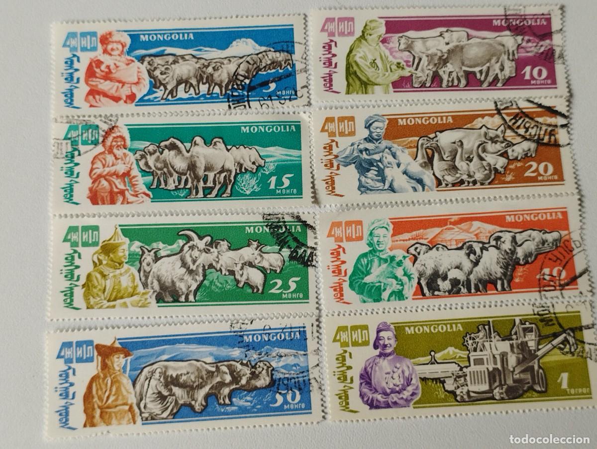 Sellos: SELLOS MONGOLIA GANADO 1961 - Foto 1