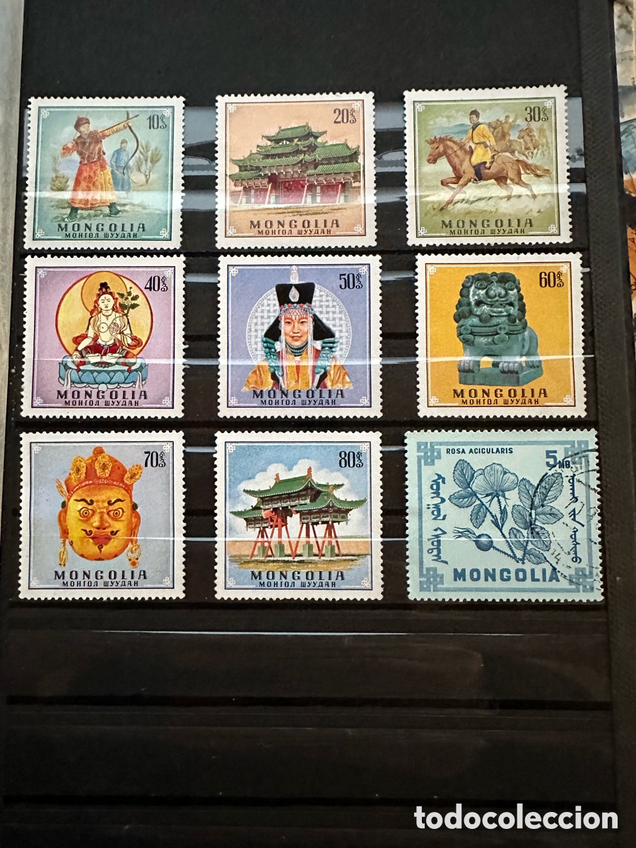 Sellos: Sellos Mongolia 1980 - Foto 1