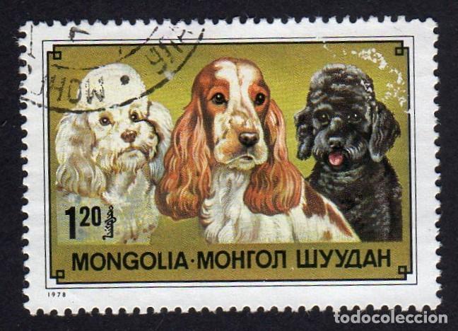 Sellos: Asia. Mongolia. Cocker. 1978. YT-973. - Foto 1