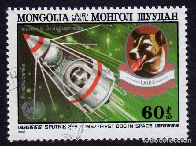 Sellos: Mongolia. Sputnik 2. 1982. YT-PA138. - Foto 1