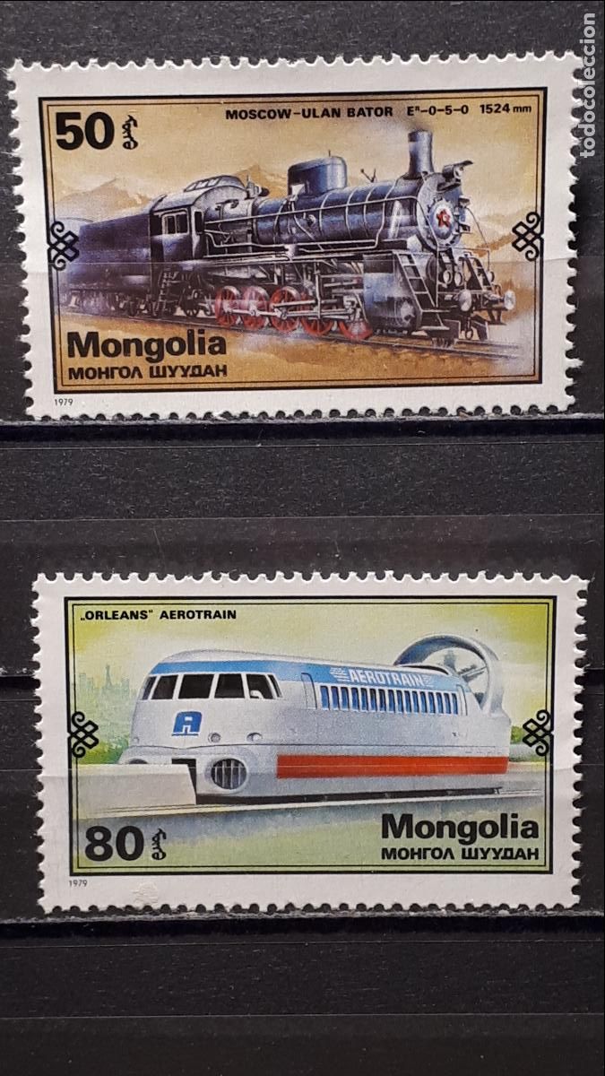 Sellos: MONGOLIA. A&Ntilde;O 1979. **. YVERT 1031, 1034 - Foto 1