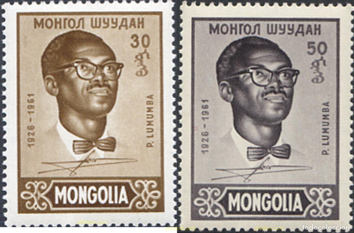 Sellos: 268271 MNH MONGOLIA 1961 PERSONALIDAD - Foto 1