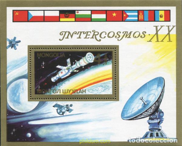 Sellos: 671955 MNH MONGOLIA 1987 INTERCOSMOS - Foto 1