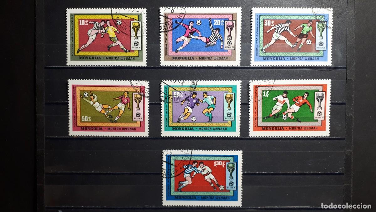 Sellos: MONGOLIA . A&Ntilde;O. 1970. &deg;. YVERT 524/30 - Foto 1