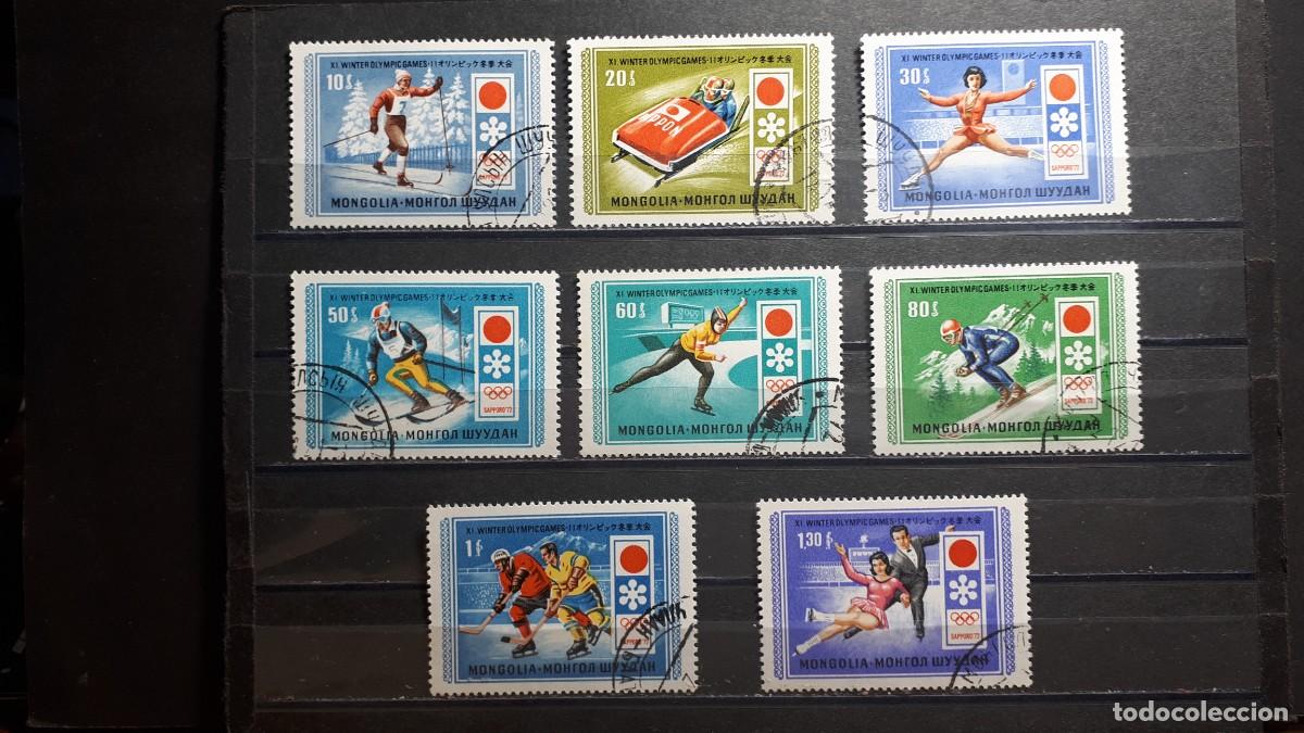 Sellos: MONGOLIA. A&Ntilde;O 1972. &deg;. YVERT 596/603 - Foto 1