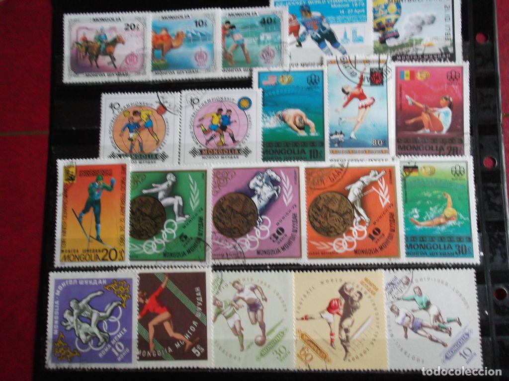 Sellos: Mongolia 20 Sellos usados distintos. Ref: e135 - Foto 1
