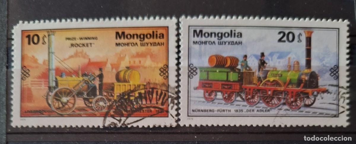 Sellos: MONGOLIA,1979, CAT.YT.1027/1028. - Foto 1