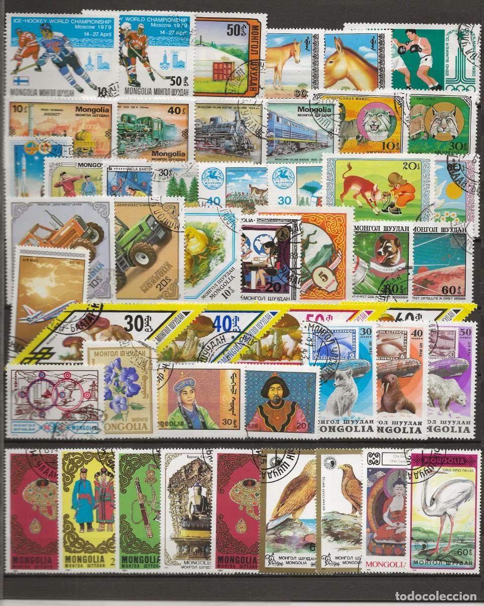 Sellos: MONGOLIE - LOT DE TIMBRES - Foto 1