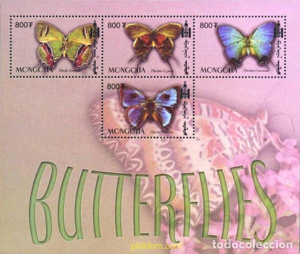 Sellos: 226934 MNH MONGOLIA 2003 MARIPOSAS - Foto 1