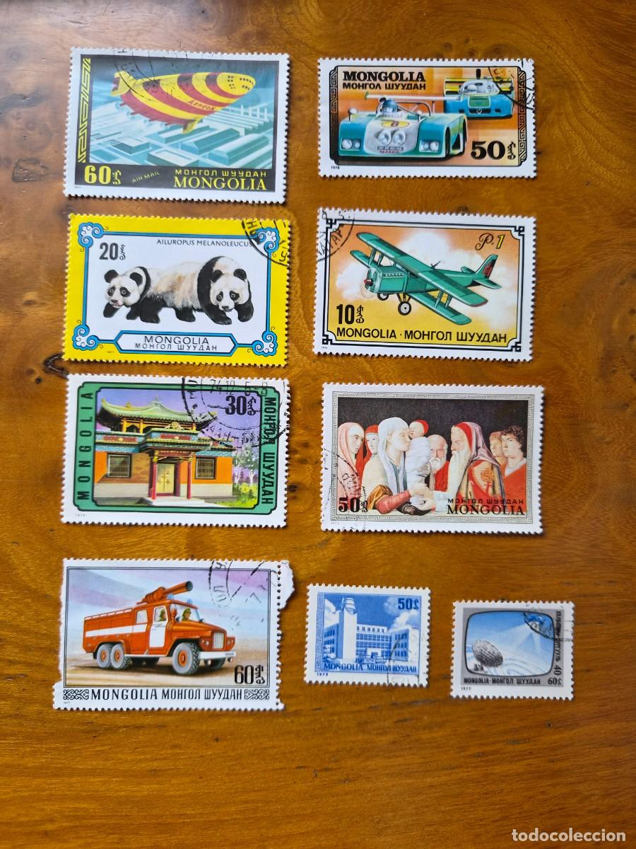 Sellos: LOTE 35 SELLOS USADOS MONGOLIA - Foto 3