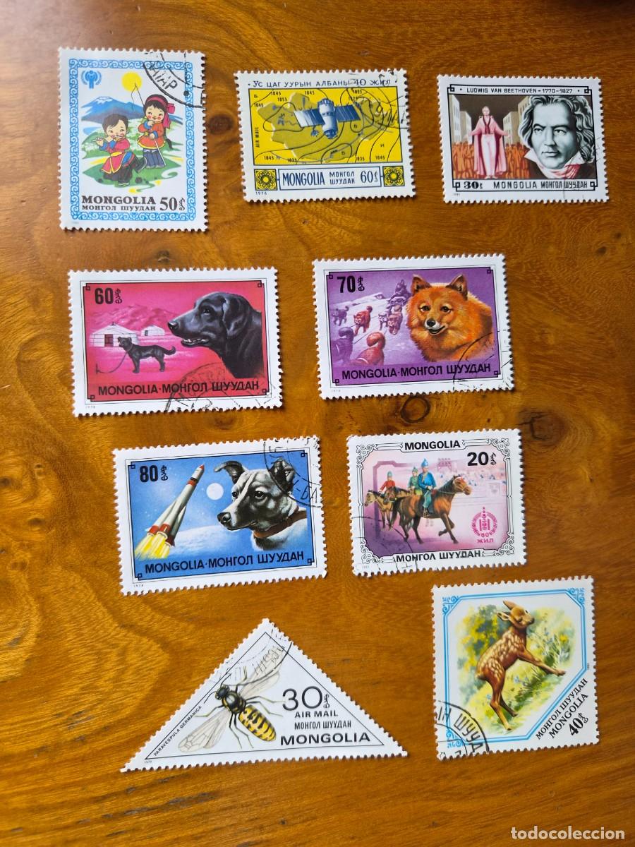 Sellos: LOTE 33 SELLOS USADOS MONGOLIA - Foto 3