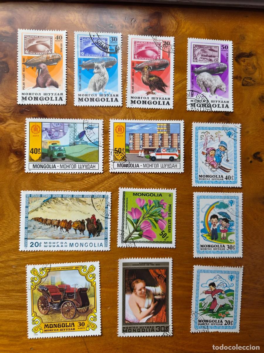 Sellos: LOTE 33 SELLOS USADOS MONGOLIA - Foto 2