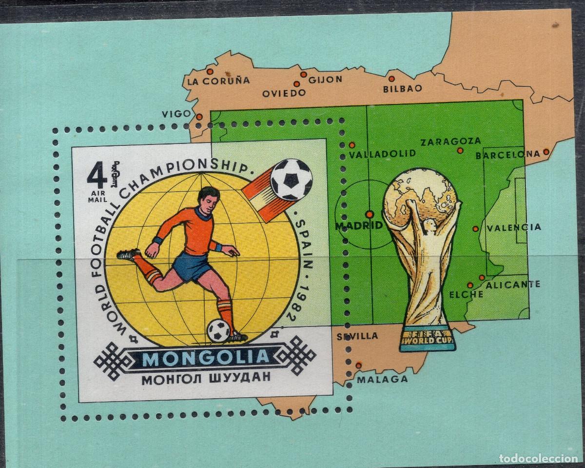Sellos: MONGOLIA 1982 STAMP MICHEL MN BL85