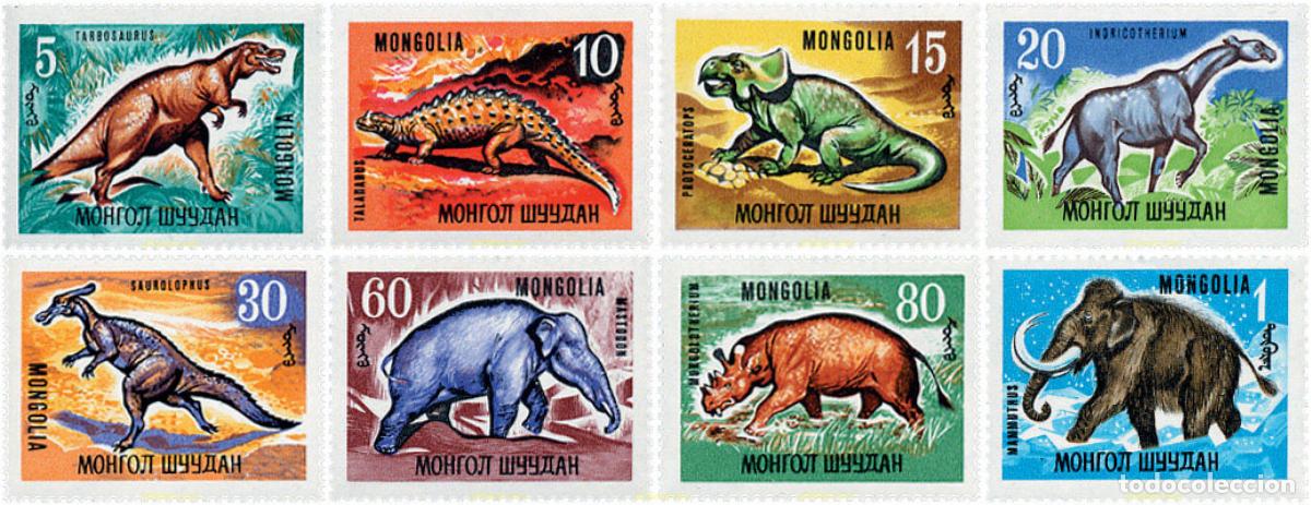 Sellos: 28338 MNH MONGOLIA 1967 FAUNA PREHISTORICA