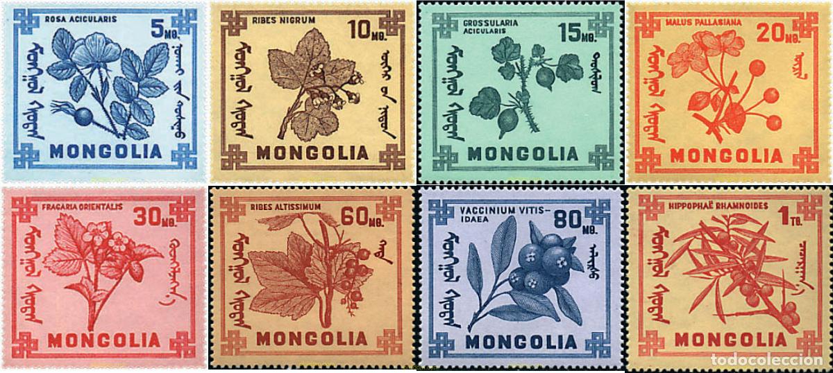 Sellos: 95274 MNH MONGOLIA 1968 FLORA