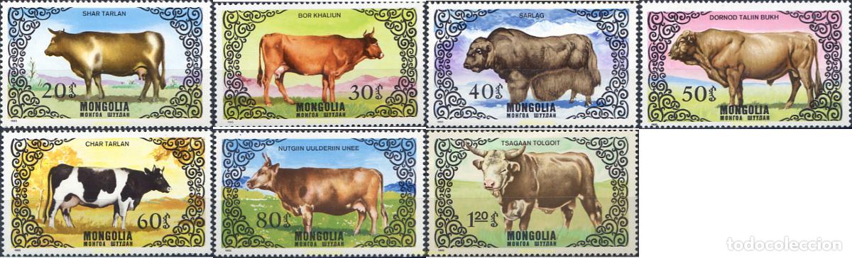 Sellos: 28993 MNH MONGOLIA 1985 GANADO