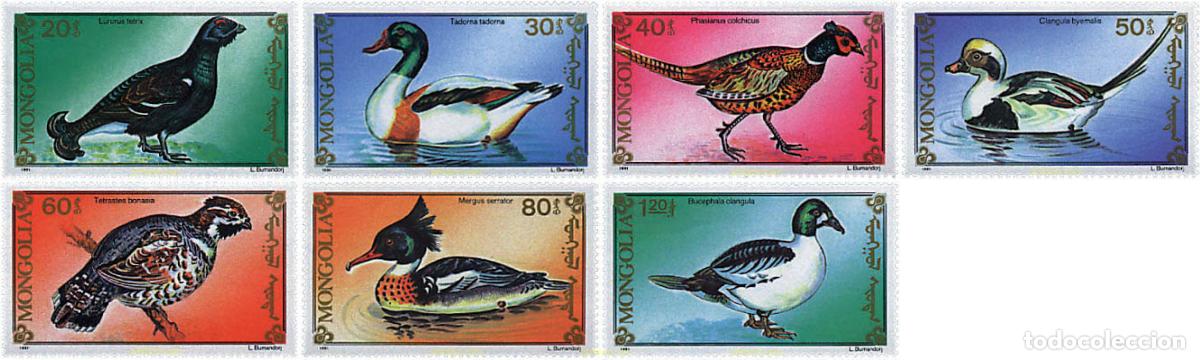 Sellos: 31736 MNH MONGOLIA 1991 AVES - Foto 1