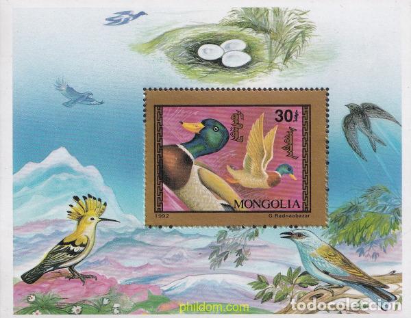 Sellos: 345379 MNH MONGOLIA 1992 AVES