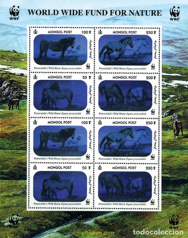 Sellos: 12709 MNH MONGOLIA 2000 CABALLO DE PRZEWALSKY