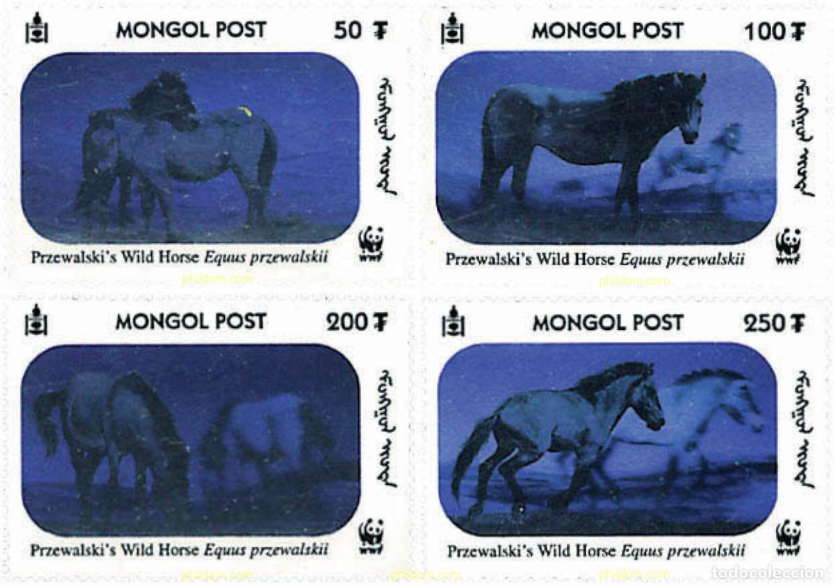 Sellos: 74975 MNH MONGOLIA 2000 CABALLO DE PRZEWALSKY