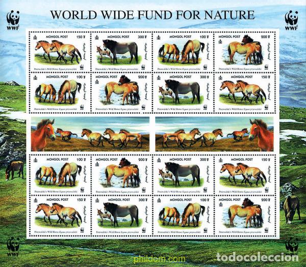 Sellos: 12708 MNH MONGOLIA 2000 CABALLO DE PRZEWALSKY
