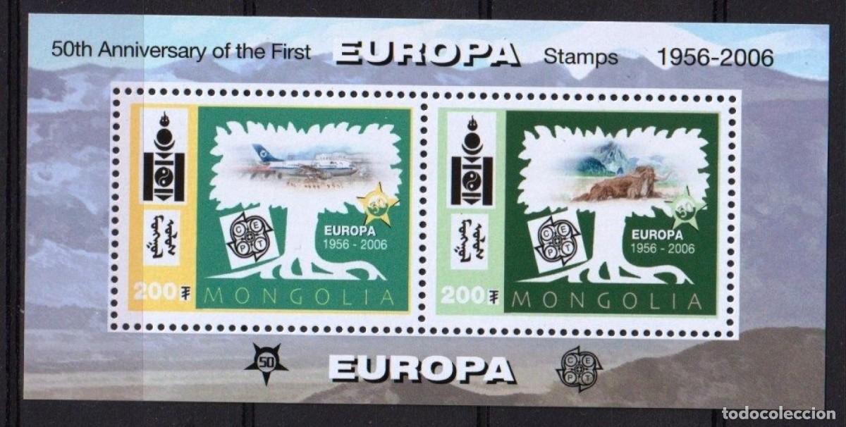 Sellos: MONGOLIA 2006 SHEET MNH EUROPA CEPT - Foto 1