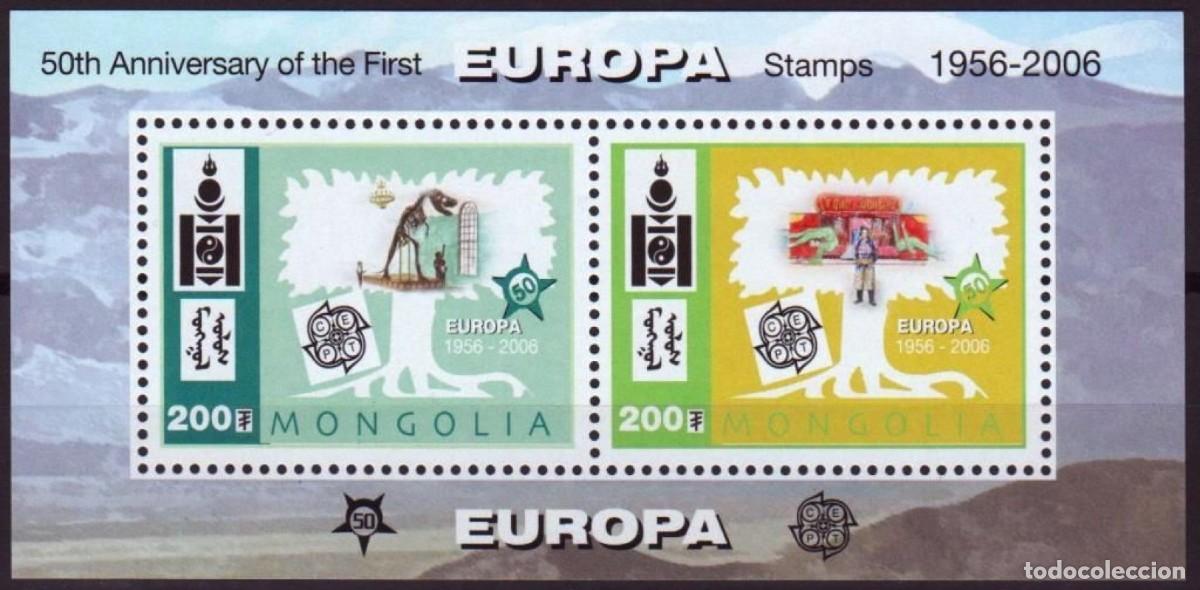 Sellos: MONGOLIA 2006 SHEET MNH EUROPA CEPT - Foto 1