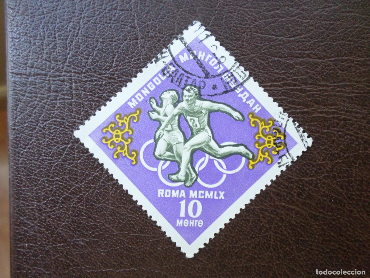 Sellos: mongolia, 1960, juegos olimpicos de roma, Yvert 172