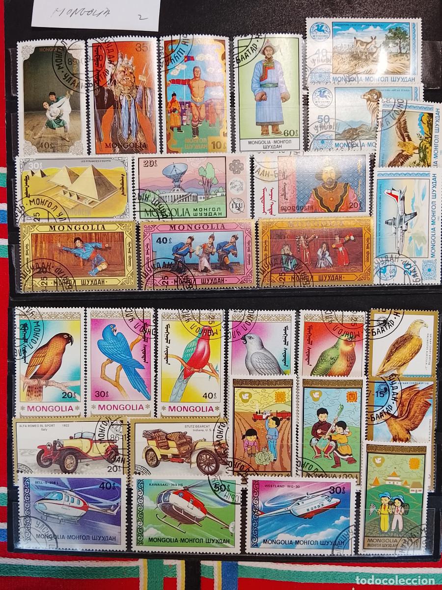 Sellos: 36A-LOTE SELLOS MONGOLIA CONMEMORATIVOS, BONITOS.ASIA.