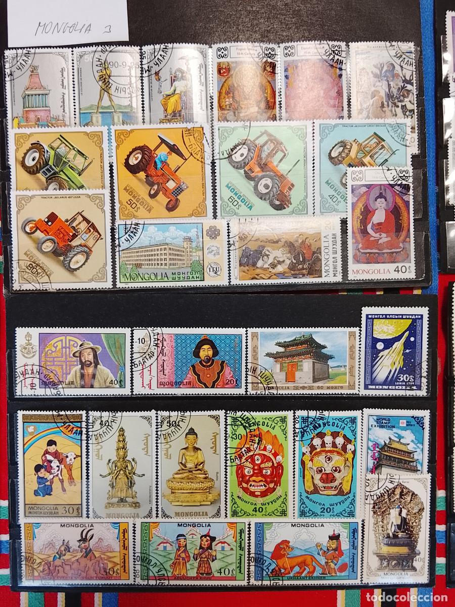 Sellos: 36B-LOTE SELLOS MONGOLIA CONMEMORATIVOS, BONITOS.ASIA.