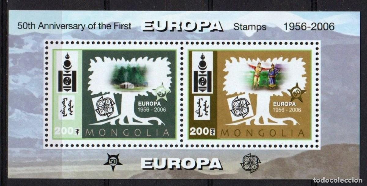 Sellos: MONGOLIA 2006 SHEET MNH EUROPA CEPT