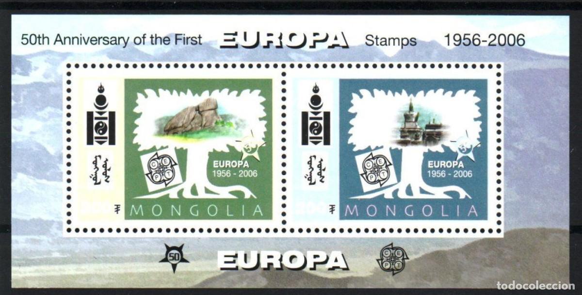 Sellos: MONGOLIA 2006 SHEET MNH EUROPA CEPT - Foto 1
