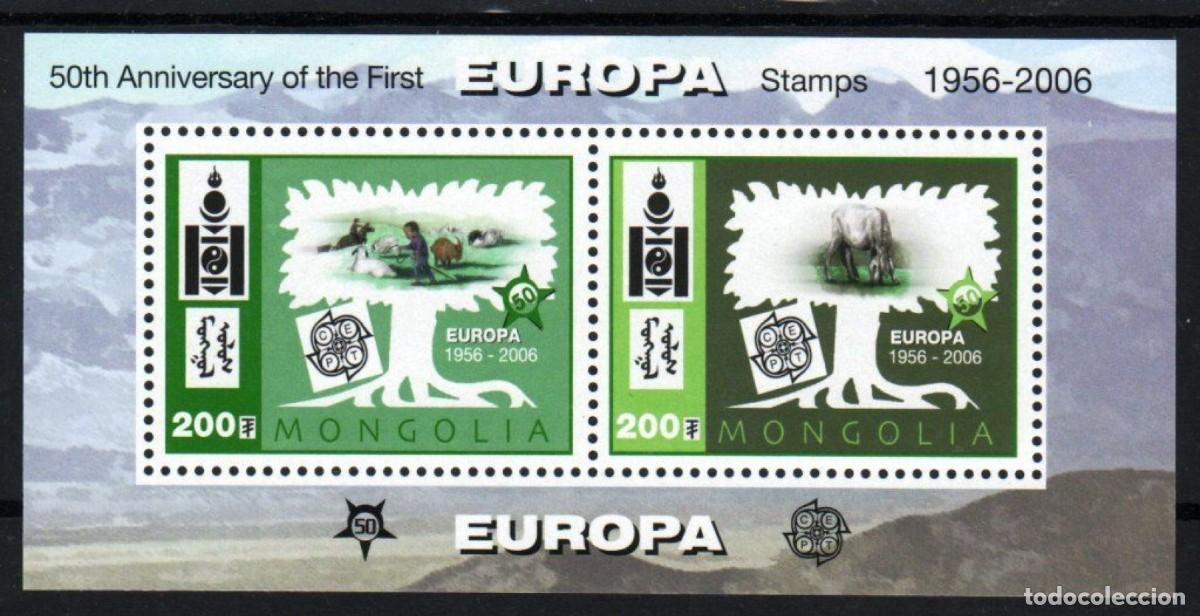 Sellos: MONGOLIA 2006 SHEET MNH EUROPA CEPT